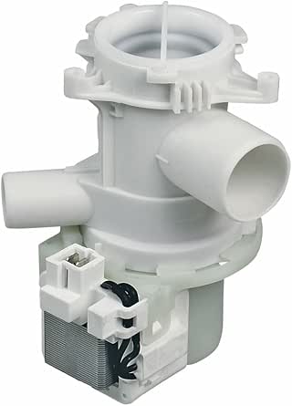 Sparefixd Washing Machine Drain Pump & Filter | Replacement For Beko Models (WM5122S, WM5140W, Etc.) | Equivalent To 2840940100