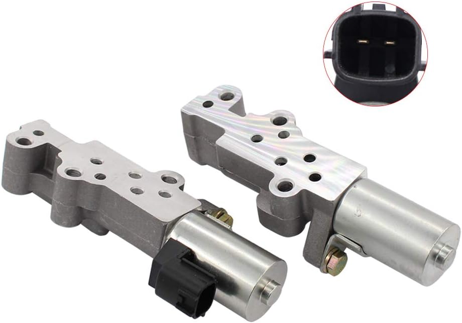 NewYall Left and Right Engine Variable Valve Timing VVT Solenoid for Infiniti I35 G35 FX35 M35 Nissan Altima Maxima 350Z Quest Frontier Pathfinder Xterra