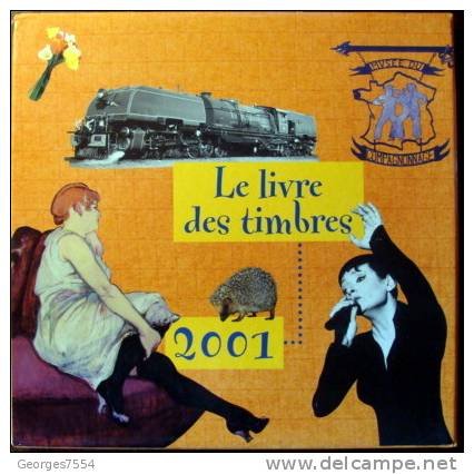 Le livre des timbres 2001