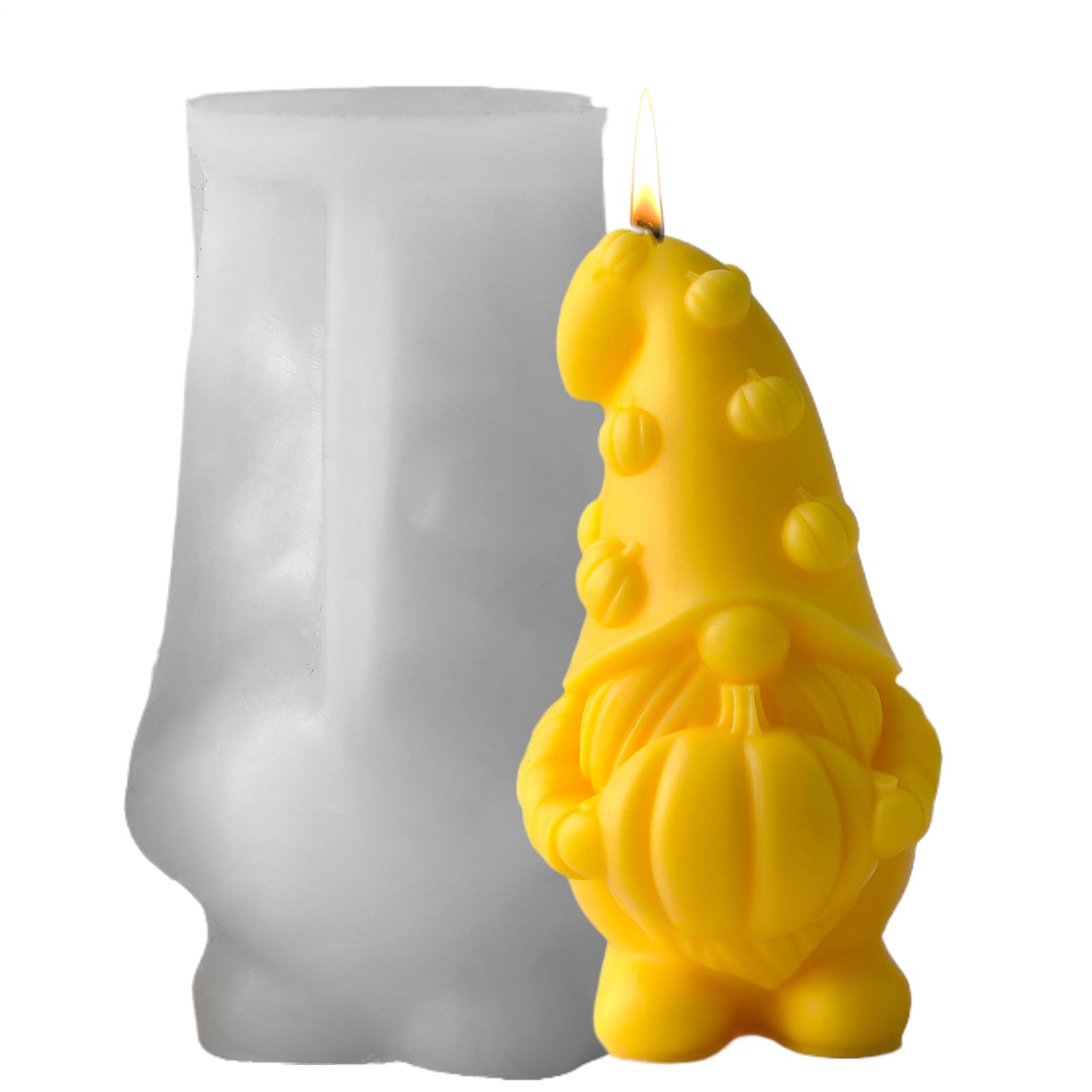 Moules Halloween silicone réutilisables d'automne pour pâte à sucre et loisirs