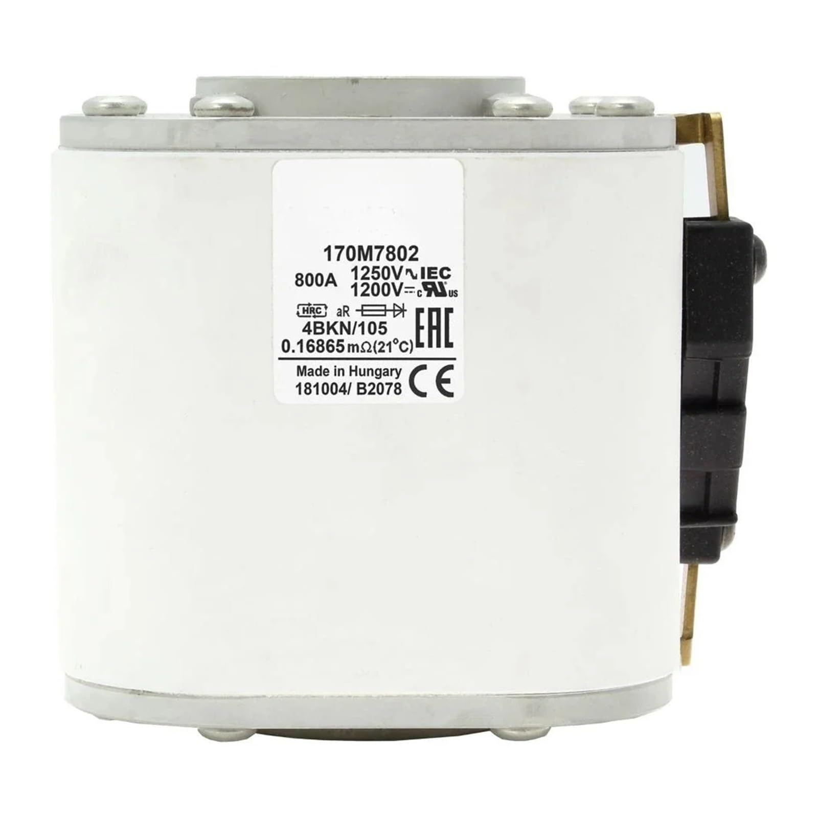 Fusible 170M7513 à haut pouvoir de coupure pour réseaux électriques