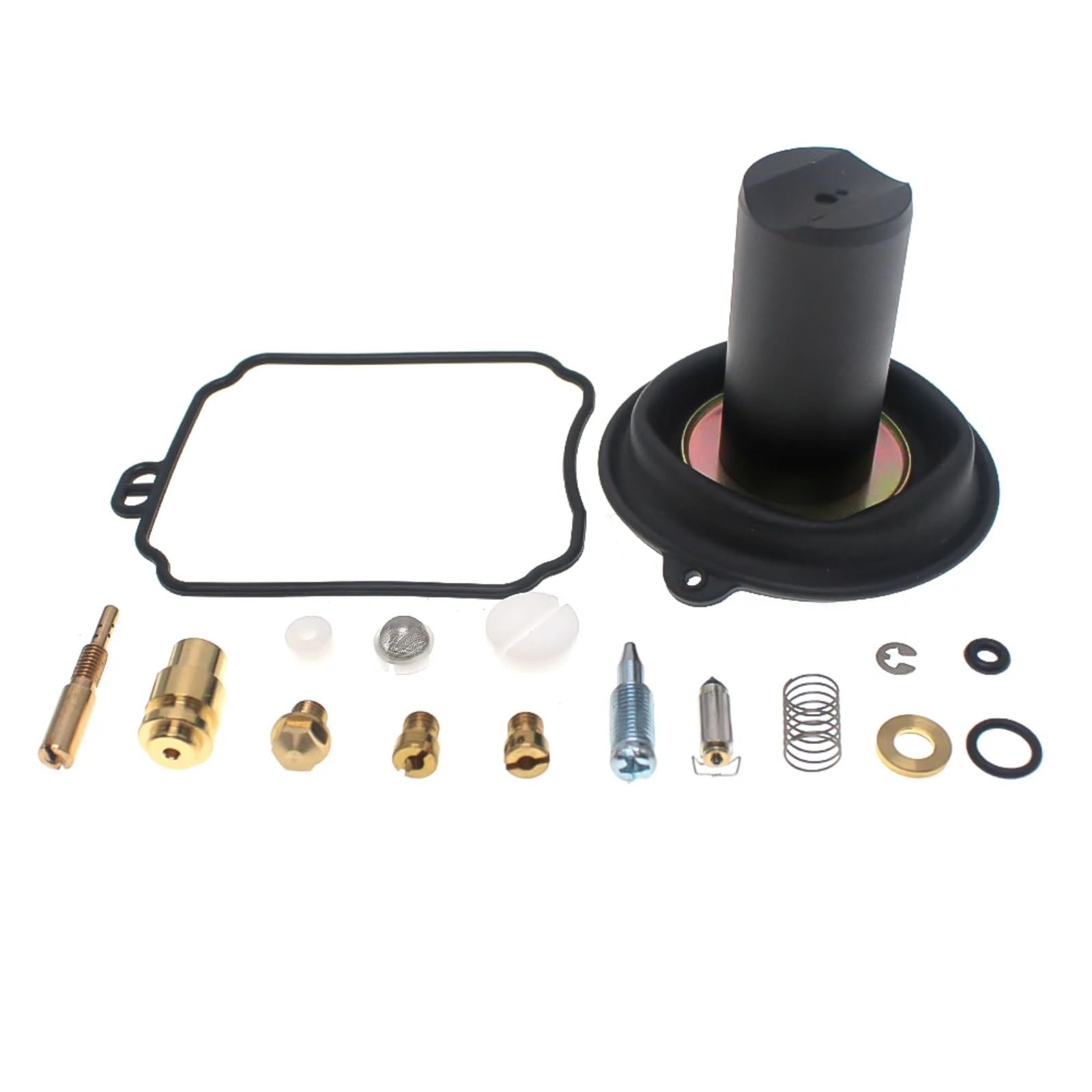 Kit Carburador Repuesto Kit De Reconstrucción Carburador Motocicleta Compatible Con Hyosung Para GV250 Para Aquila 2005 2006 2007 2008 2009 Para GT125R Kit Reparación De Carburador(With Float)