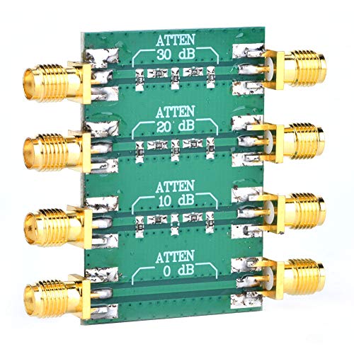 Atenuador de radiofrecuencia, componentes metlicos y electrnicos fabricados en SMA Doble cabeza femenina DC-4.0GHz DC-4.0GHz  50O