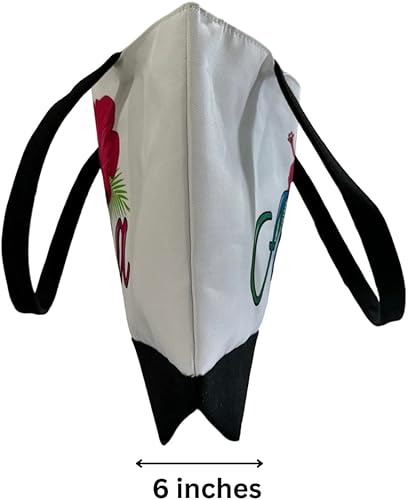 Miniatura 6 de Aloha Designs Bolsa de playa Aloha grande para pañal de hombro, bolsa de viaje para gimnasio, Hawaii, bolsa de piscina, bolsa de noche, bolsa de