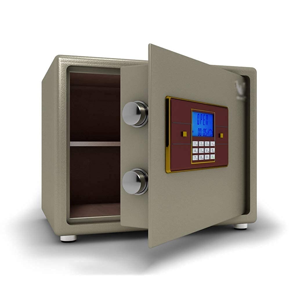 Caja Fuerte De Alta Seguridad, Cajas Fuertes De Gabinete Seguro, Caja Fuerte Con Contraseña Electrónica, Casillero Pequeño Multifuncional De Doble Capa Antirrobo De Acero Para Cajas Fuertes De Pared