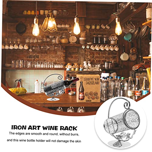 Soporte para botellas de vino de metal Unomor miniatura 5