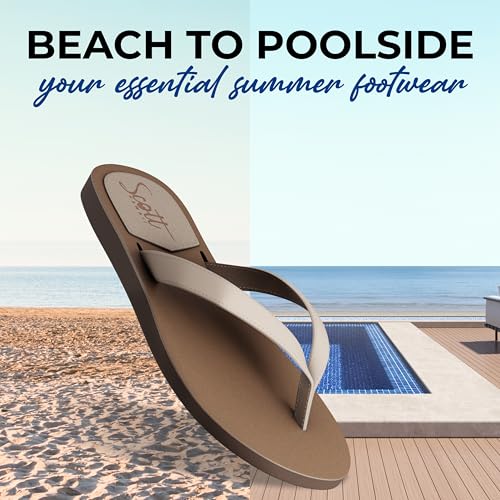 Scott-Hawaii-Womens-Mohala-Vegan-Leather-Sandal-Narrow-Width-Flat-Heel-All-Day-Comfort-Flip-Flop