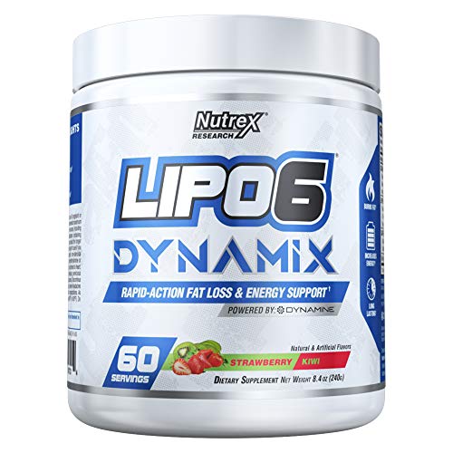 Nutrex Research Lipo 6 Dynamix | Rapid Action Fat Loss & Energy Support, Dynamine, Choline, Huperzine, Theanine, Caffeine Citrate | Strawberry Kiwi | 60 Servings Nutrex Research Lipo 6 Dynamix | Rapid Action Fat Loss & Energy Support, Dynamine, Choline, Huperzine, Theanine, Caffeine Citrate | Strawberry Kiwi | 60 Servings