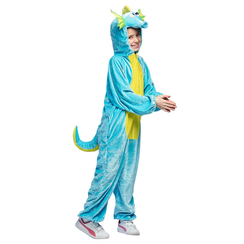 Boland - Plush Seahorse Costume, Unisex, Jumpsuit, Onesie, Costume for Carnival and Theme Party