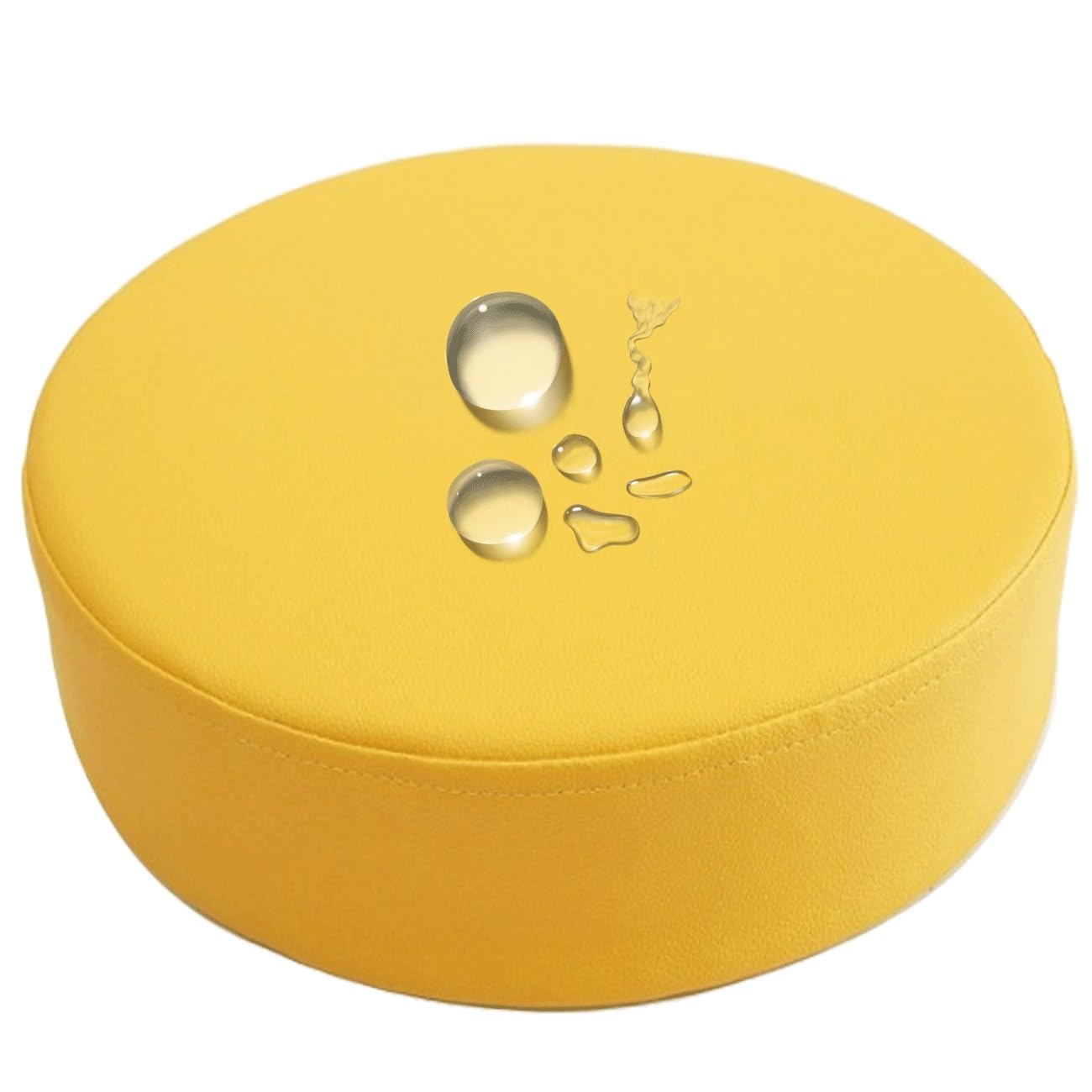SDNAM Round Chair Cushion 40/45/50cm, Thick 5/8cm Garden Chair Cushions Seat Pads,Waterproof Round Chair Cushions Pad Mat for utdoors/Indoor/Patio/Swing/Floor/Garden(1J,1pc 50X50X5cm)