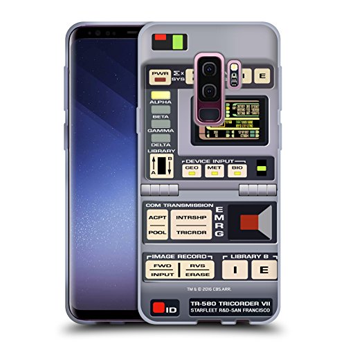 Head Case Designs Officially Licensed Star Trek Tricorder Gadgets TNG Soft Gel Case Compatible with Samsung Galaxy S9+ / S9 Plus