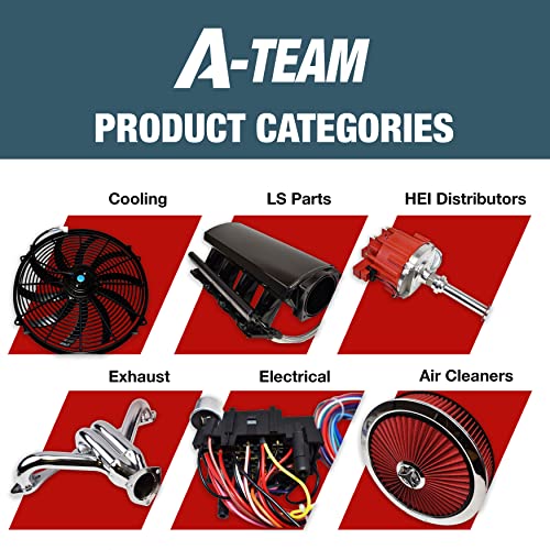 A-Team Performance 170072 HEI Distributor Battery and Tachometer Pigtail Wire Electrical Wiring Harness 12 Volts with Locking Tab and Shark Fin Design. - Thumbnail 7