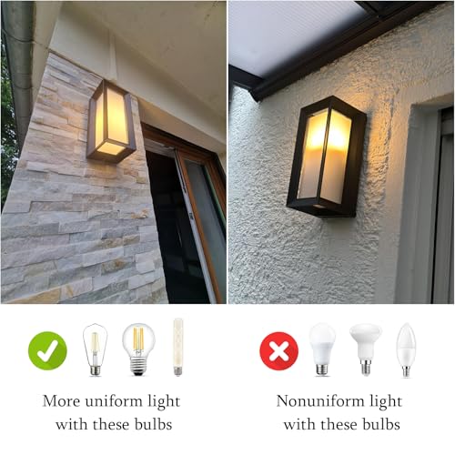 Klighten Applique da Parete E27 Esterno Interno