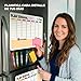 Imagen de Set de Pizarras Magnéticas para Nevera con Planificador Semanal