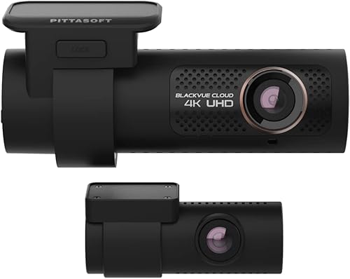 BlackVue DR970X-2CH 256GB Dashcam en la nube de doble canal 4KFull HD Wi-Fi integrado, GPS, monitor de voltaje en modo de estacionamiento LTE y