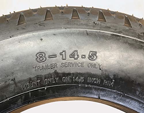 5 Heavy Duty Highway Trailer Tire 8-14.5 14 Ply Speed Rating K