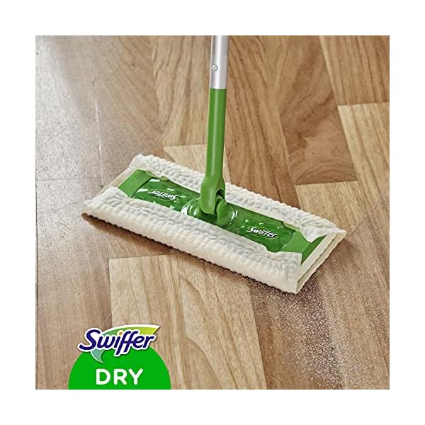 Swiffer Bodenwischer Trockene Bodentücher Wischer ideal gegen Staub, Tierhaare & Allergene – Bild 8