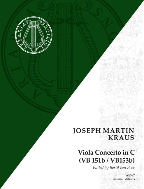 Konzert für Viola in C: Viola, Orchester. Partitur.