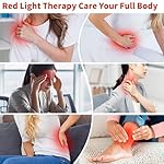 Red Light Therapy for Face Body, 5 Heads Red Infrared Light Therapy Device, 7Colors Full Body Red Light Therapy Devices, 660nm and 850nm Near Infrared for Face,Muscle,Body,Skin - Image 4