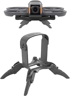 Avata 2 Landing Gear, Spider Landing Gear for DJI Avata 2, 41mm Height Adjustable Foldable Quick Release Extension Leg for Avata 2 Accessories, Landing Gear Protection Bracket for Avata 2 (Gray)