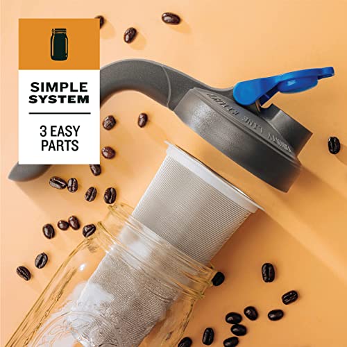 County Line Kitchen F1004 Stainless Steel Filter & Infuser For Cold Brew thumb #1