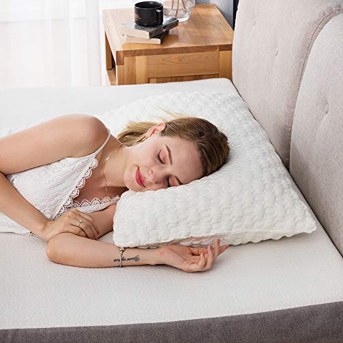 Milemont Shredded Memory Foam Pillow, Bed Pillows, Pillow for Sleeping