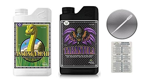 Advanced Nutrients Ancient Earth & Tarantula Bundle Pack with Conversion Chart and 3ml Pipette-1 Liter