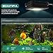 Lominie LED Aquarium Light, Full Spectrum Fish Tank Light, Clip on Freshwater Planted Light Adjustable Gooseneck for Freshwater Coral Fish Tanks, Dimmable Nano Refugium Tank Light Supports Remote Wifi