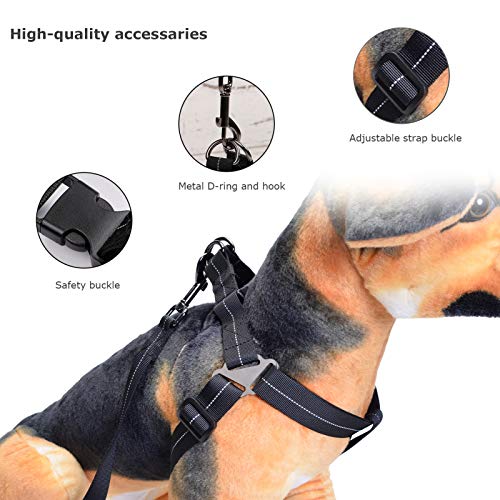 DECDEAL Arnês para animais de estimação OSOSE com conjunto de trela de 59 polegadas para andar à pro