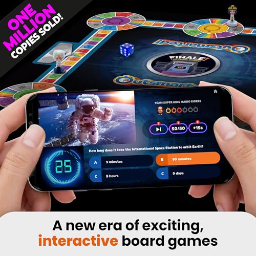 Image of Outsmarted Ultimate Edition - 10 Exciting Bonus Categories | Kids, Teens & Adults | Next-Level Game Night for Family & Friends | 2-24 Players | Age 8+ | 10,000+ Questions | 2026 Edition