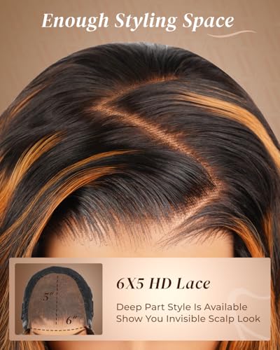 Image of Arabella Glueless Wigs Human Hair 1B30 Glueless wig 26inch Curly Wave Wig