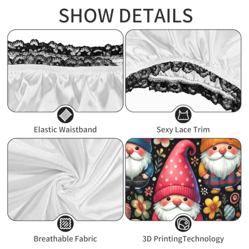 Gnomes de Pâques Augenstern avec œufs fleurs et culotte noire - 6