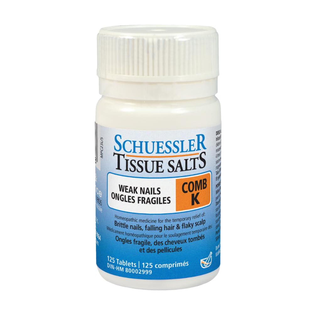 Schuessler Tissue Salt Combination K - 125 Tablets