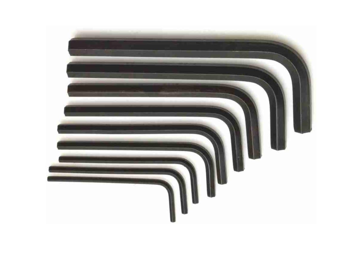 Tool Trust 10 Pieces Hex Allen Key Wrench L Shape Repair Tool Set Allen Key  Set : Amazon.in: Industrial & Scientific