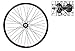 Wheel Master Front Bicycle Wheel 20 x 1.75 36H, Alloy, Bolt On, Black