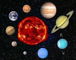 Solar System Edible Cake Topper
