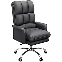 Ergonomic Office Chair with Armrest Lumbar Support,Computer Desk Chair for Home Office,Taskwork-Tilt Reclining,Swivel Wheel,F