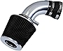 Rtunes Racing Short Ram Air Intake Kit + Filter Combo BLACK Compatible For 01-03 Chrysler Voyager LX Mini 3.3L V6 / 01-07 Dodge Caravan SE SXT Mini 3.3L V6 …