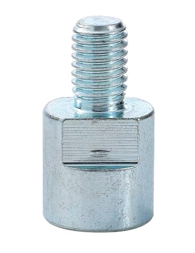 KATSU Tools Winkelschleifer-Aufsatzadapter, M14 Buchse auf M10 Außengewinde-Konverter mit 10 mm Bohrfutter und Flanschmuttern, passend für Kern-Bits, Schleifscheiben, Polierpads und mehr