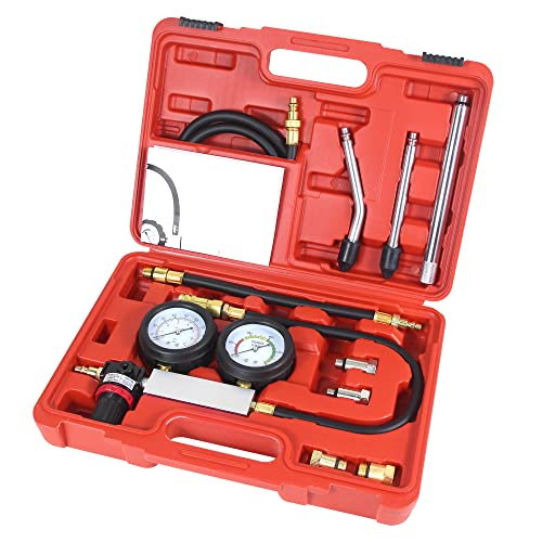 image for TradeINArt Multi-Function Cylinder Leak Down Tester Automotive Kit,Gas
