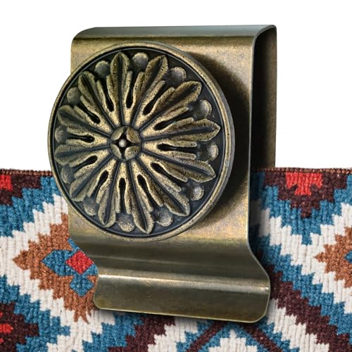 Tapestry Wall Hanging Clamps 4PCS 1.6x2.5 Quilt Hangers Metal Wall