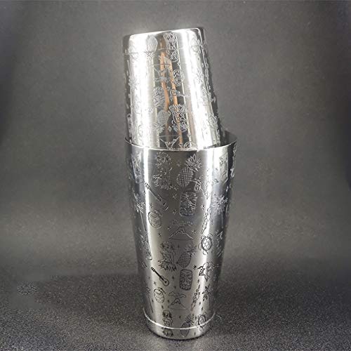 Coctelera de Acero Inoxidable para Bartender Set miniatura 6