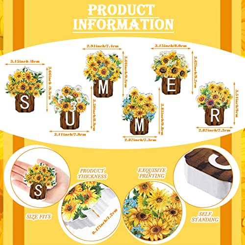 Maitys-6-Pcs-Sunflower-Summer-Table-Decor-Wood-Block-Signs-Farmhouse-Tiered-Tray-Decor-Flowers-Tabletop-Signs-Decorations-Wooden-Centerpieces-for-Kitchen-Home-DecorSunflower Maitys 6 Pcs Sunflower Summer Table Decor Wood Block Signs Farmhouse Tiered Tray Decor Flowers Tabletop Signs Decorations Wooden Centerpieces for Kitchen Home DecorSunflower