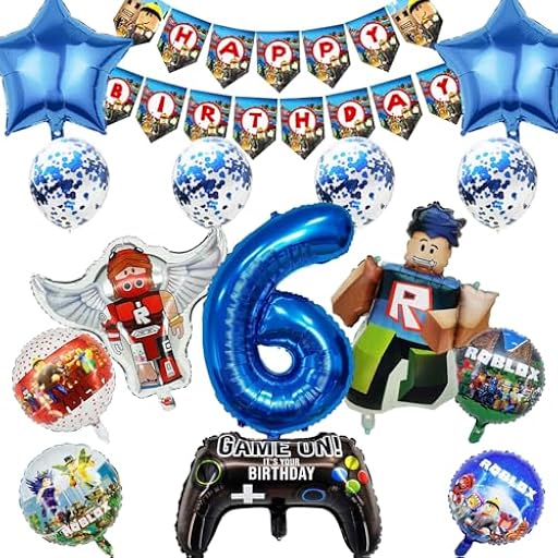 15pcs Set de Decoración de Fiesta de Cumpleaños para Niños, Conjunto Temático con Pancarta, Globos, Adecuado para Fiestas de Cumpleaños y Fiestas Temáticas | Ya disponible en tu tienda friki favorita! En mundofriki.es!