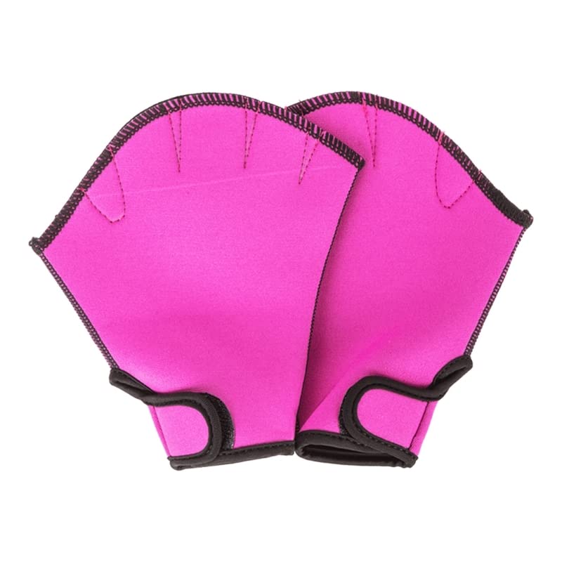 1 Par De Guantes De Natación para El Agua Paleta De Fitness Acuático Manopla Sin Dedos Guantes para Herramientas De Mano para Entrenamiento De Resistencia A La Natación Guantes De Natación De