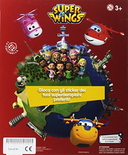Super aeroplani in missione. Sticker mania. Super