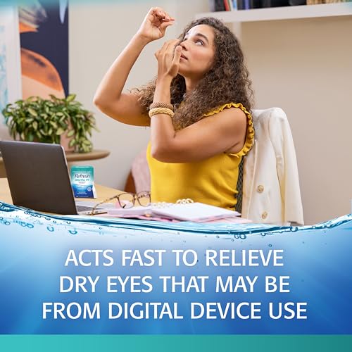 Image of Refresh Digital PF Lubricant Eye Drops For Dry Eyes, Preservative-Free, 0.01 Fl Oz Single-Use Containers, 30 Count