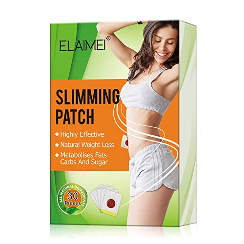 ELAIMEI Slimming Sticker, Weight Loss Sticker, Slimming Tightening Sticker for Shaping Waist, Abdomen and Buttocks, Quick Slimming ELAIMEI Slimming Sticker, Weight Loss Sticker, Slimming Tightening Sticker for Shaping Waist, Abdomen and Buttocks, Quick Slimming