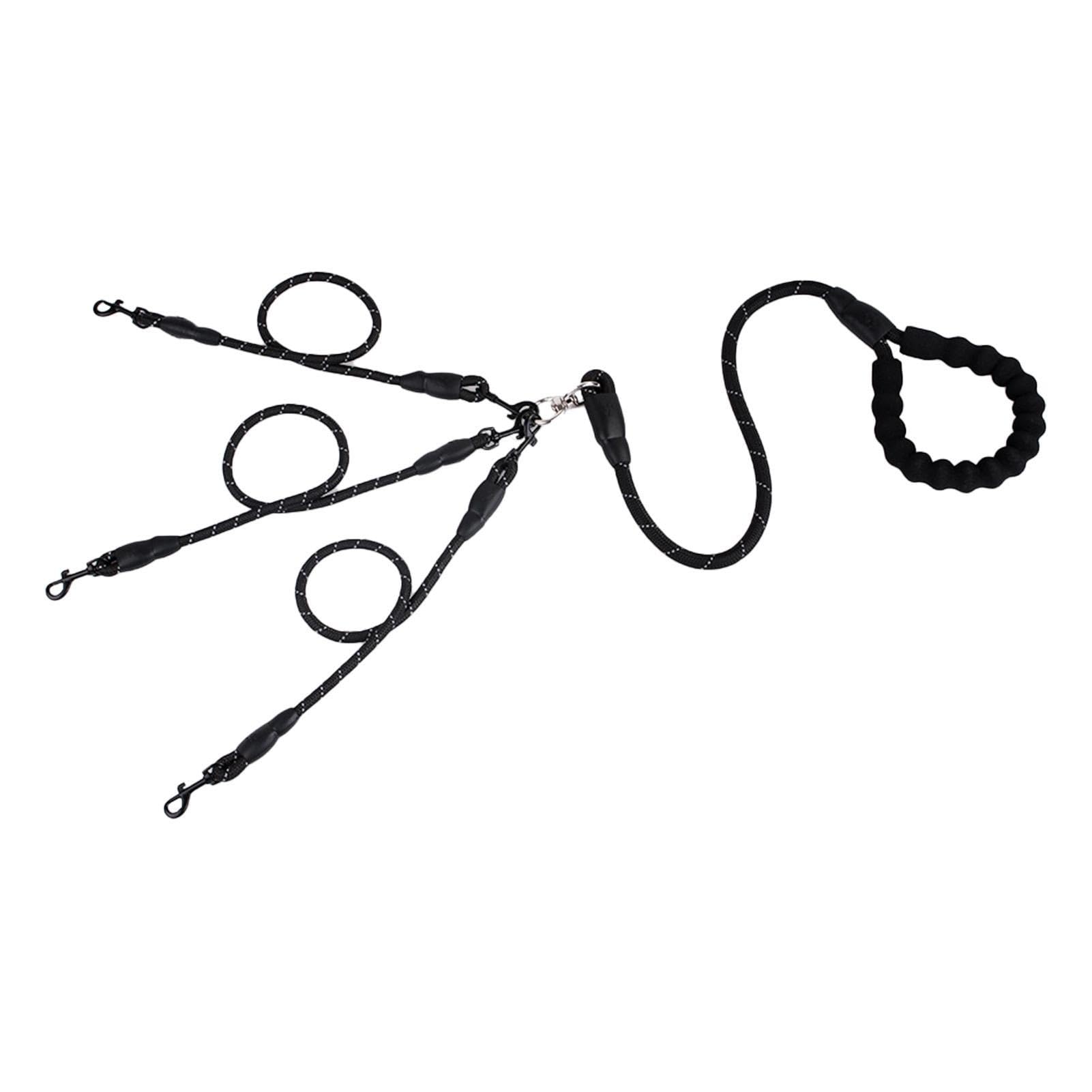 Facynde 3-Wege-Hundeleine - Anti-Verdreh Leine Für Mehrere Hunde