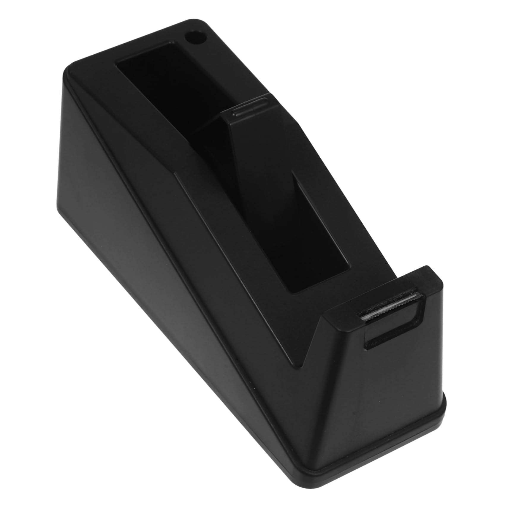 Dispenser Per Nastro Adesivo Compatto Leggero Supporto Per Taglio Facile Senza Scivolamento Per Ufficio Scuola Colore Nero